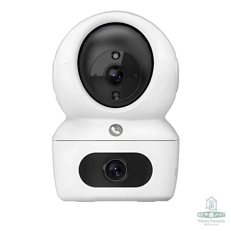 Caméra Wi-Fi 4MP-4MP, Double Vue, Vision Nocturne, Montage plafond ou pose libre EZVIZ CS-H7C