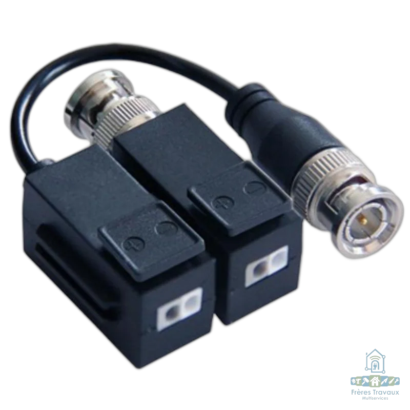 10 unités Vidéo Balun 8MP Hikvision DS-1H18S/E(C)
