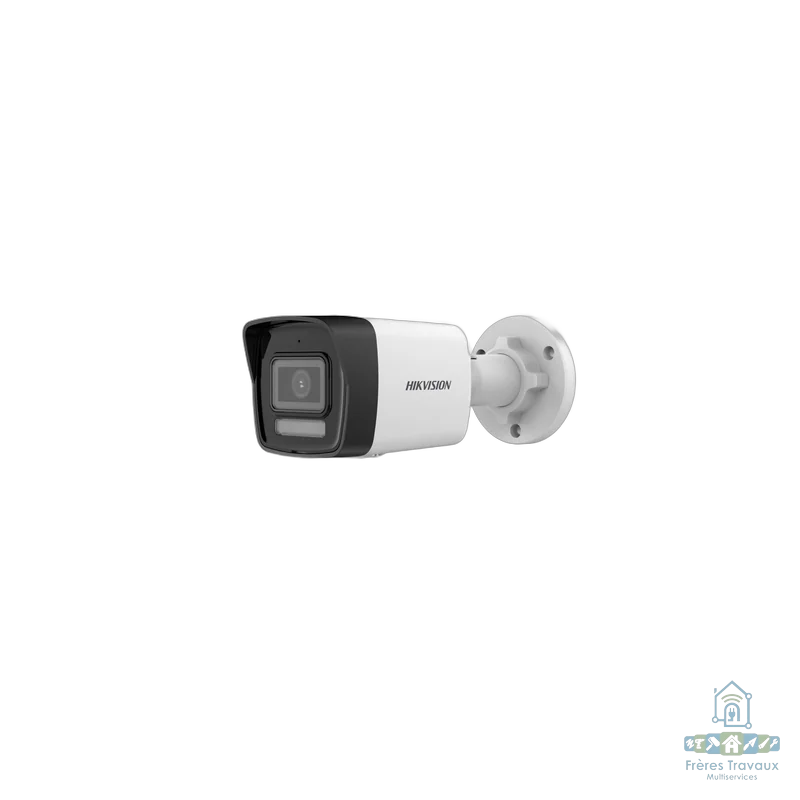 Camera IP Bullet 2MP Smart Hybrid Light Fixed Audio Hikvision DS-2CD1023G2-LIU