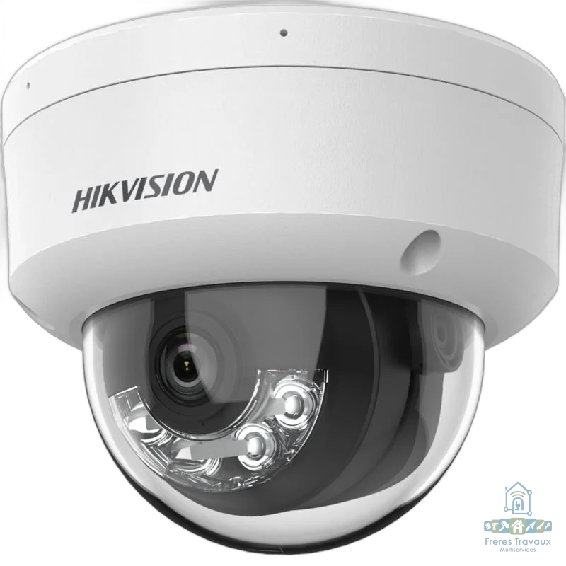 Camera IP dome 2MP Smart Hybrid Audio Hikvision DS-2CD1123G2-LIU