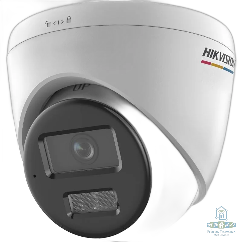 Camera 6mp ColorVu Audio + Micro et SD card Hikvision DS-2CD1367G2H-LIUF/SRB