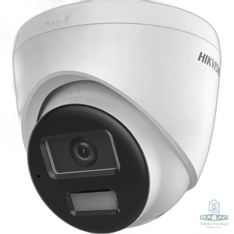 Camera IP Dôme 8MP Smart Hybrid Light avec audio et sd card Hikvision DS-2CD1383G2-LIUF/SL