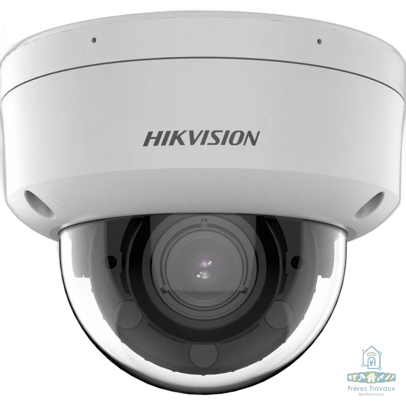 Camera Dome varifocale motorisée AcuSense 4K 8mp Smart Hybrid light Audio + Micro Hikvision DS-2CD2783G2-LIZS2U