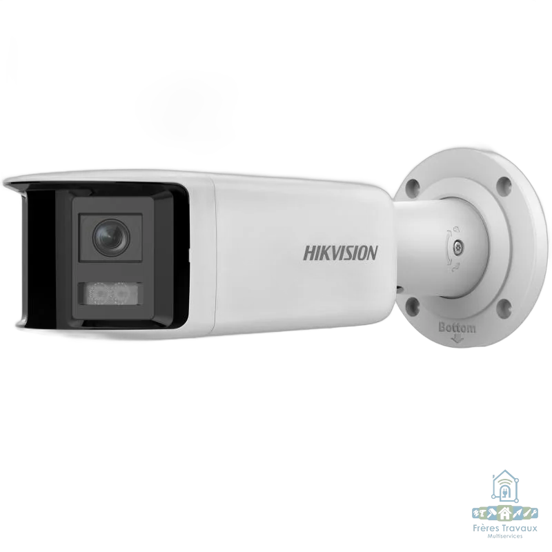 Camera IP bullet 6MP Panoramic AcuSense Fixed two way audio et carte sd DS-2CD2T66G2P-ISU/SL