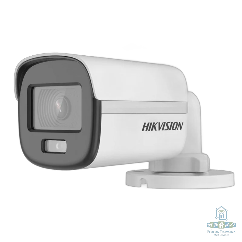 Camera analogique mini Bullet Fixe Audio ColorVu 3K HIKVISION DS-2CE10KF0T-FS