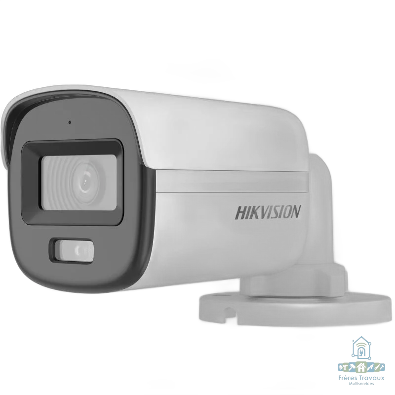 Camera Mini Bullet 3K ColorVu Hikvision avec audio DS-2CE10KF0T-LFS