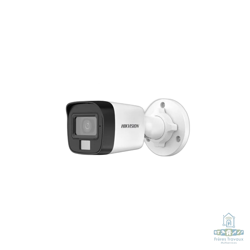 Camera Analog Mini Bullet 4K 8mp Smart Hybrid Light Fixed Hikvision DS-2CE16U0T-LF
