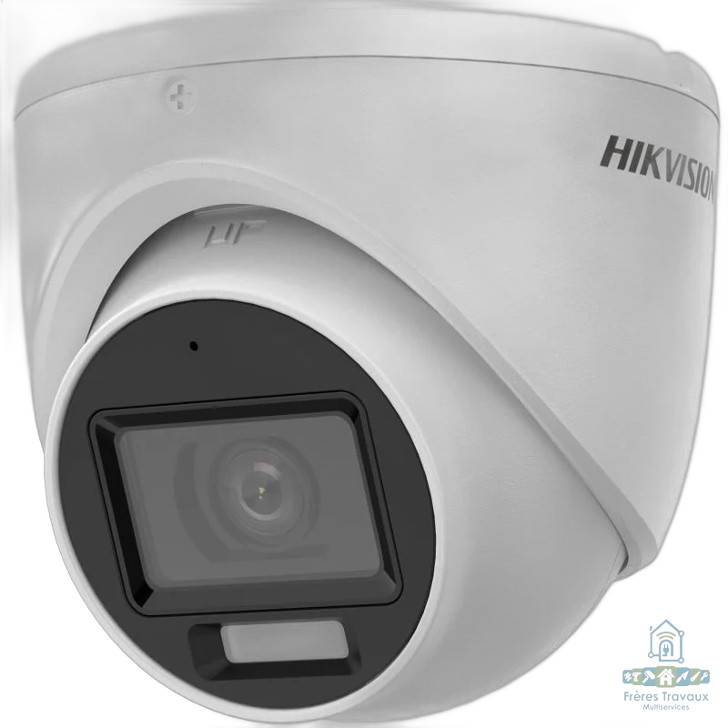 Camera Dome COLORVU Audio 3K Hikvision DS-2CE70KF0T-LMFS