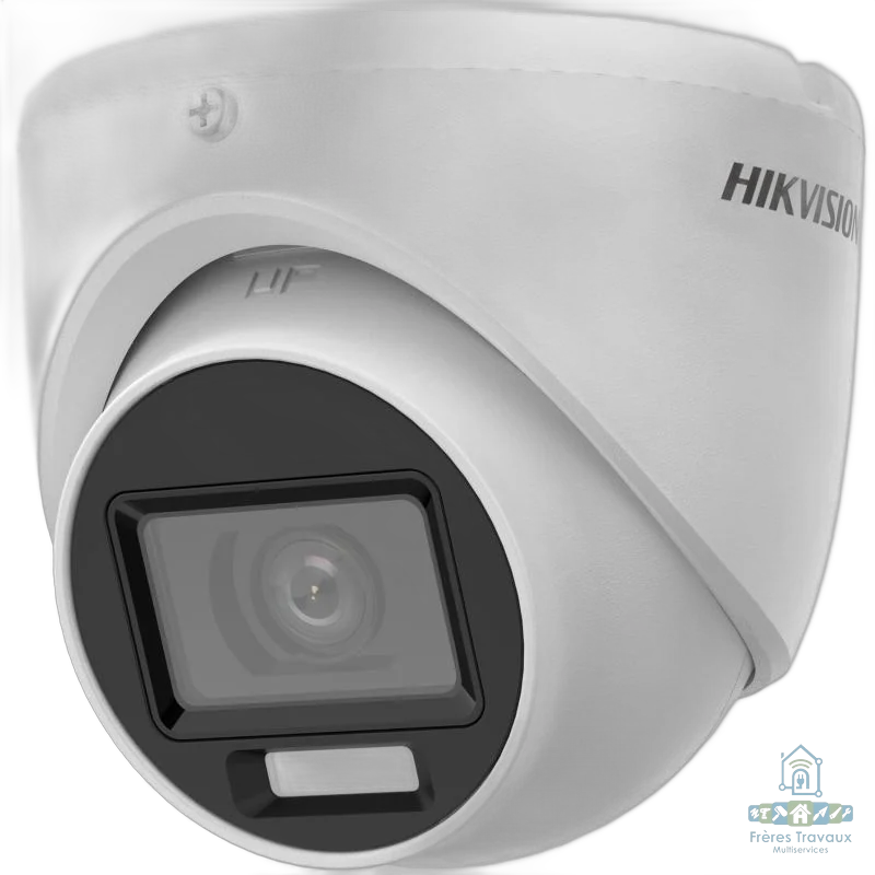 Camera Dome 2MP Hybrid light Audio Hikvision DS-2CE76D0T-LMFS