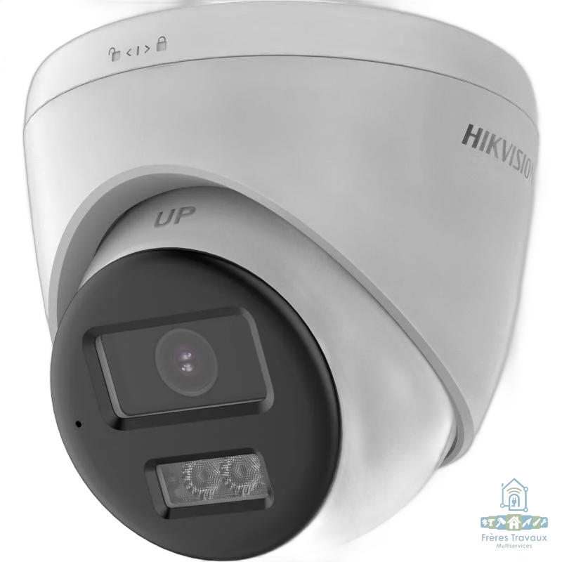 Camera dome analogique Hybrid light 4K/8MP Audio + Micro ( Two-way Audio) HIKVISION DS-2CE78U0T-LTS