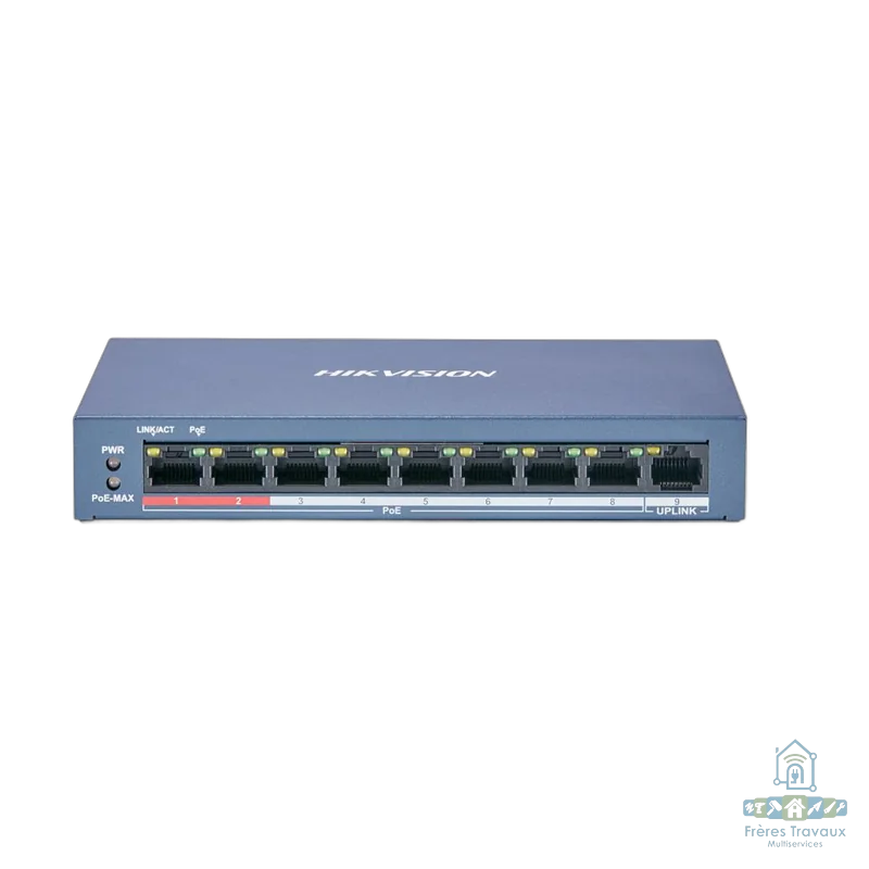 Switch 8 Ports 10/100 PoE HIKVISION DS-3E0109P-E/M(C)