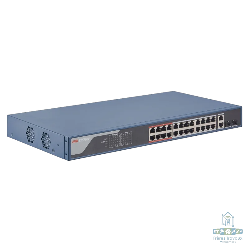 Switch 24 Port Fast Ethernet Smart POE Hikvision DS-3E1326P-EI/M