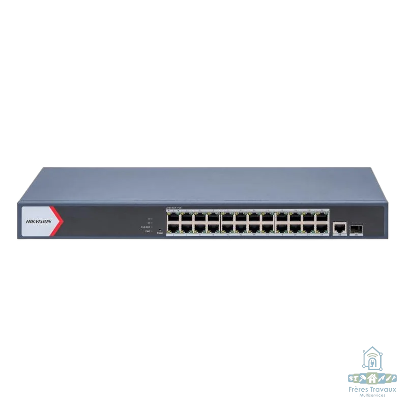 Switch 24 Ports Smart PoE Gigabit HIKVISION DS-3E1526P-EI/M
