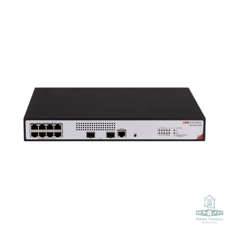 Switch Gigabit Full Managed POE 8 Ports HIKVISION DS-3E2510P-H
