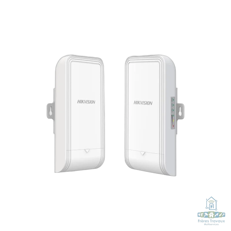 kit de pont sans fil 5Ghz 867Mbps 5KM Hikvision DS-3WF02-5AC/D