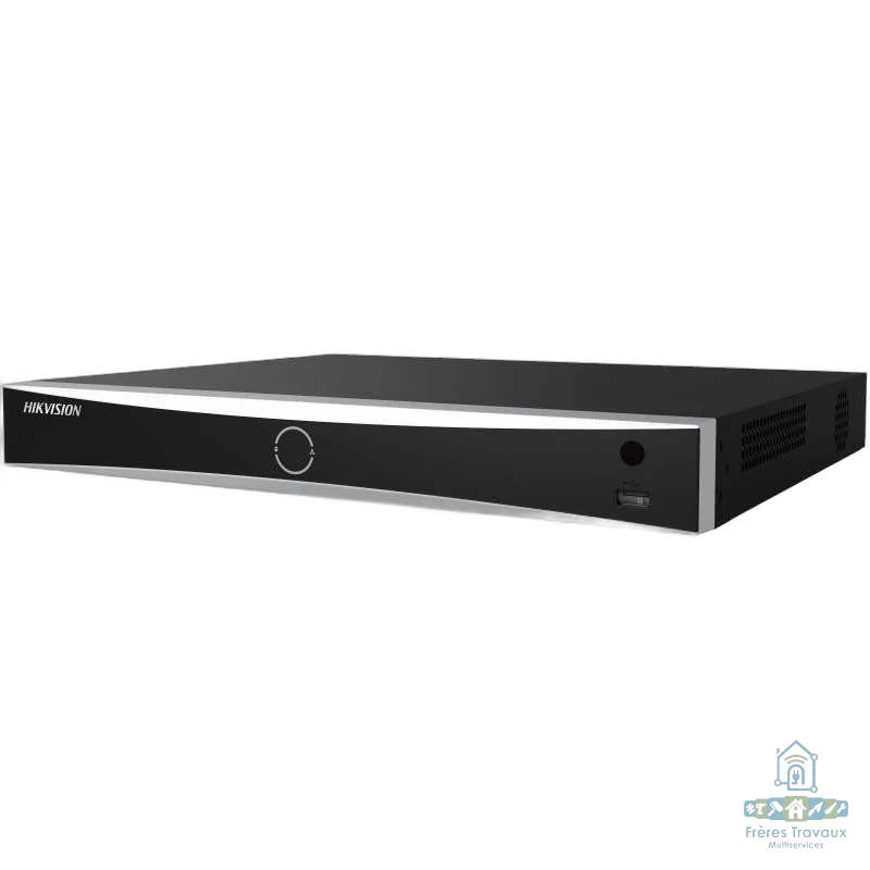 NVR Hikvision 8 Channels 8 POE 4K 2 emplacement dique dur DS-7608NXI-K2/8P