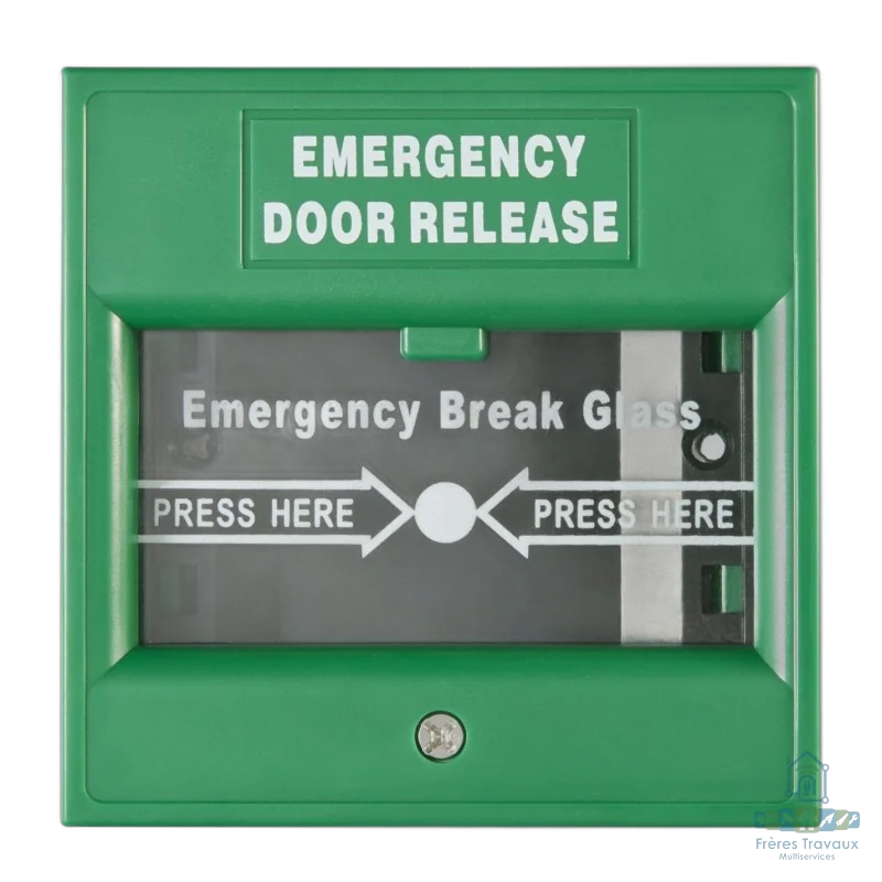 Bouton d’urgence Hikvision DS-K7PEB/Green