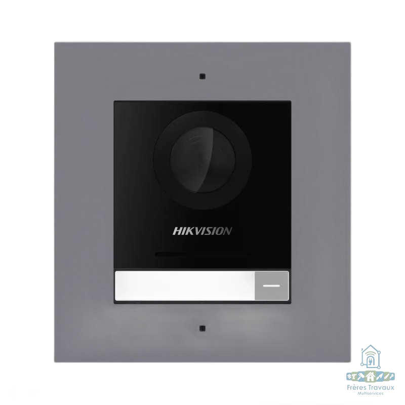 Module de caméra avec cadre de montage Hikvision DS-KD8003-IME1(B)/FLUSH