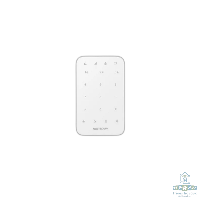 Clavier Led Sans Fil Pour Alarme Hikvision DS-PK1-E-WB