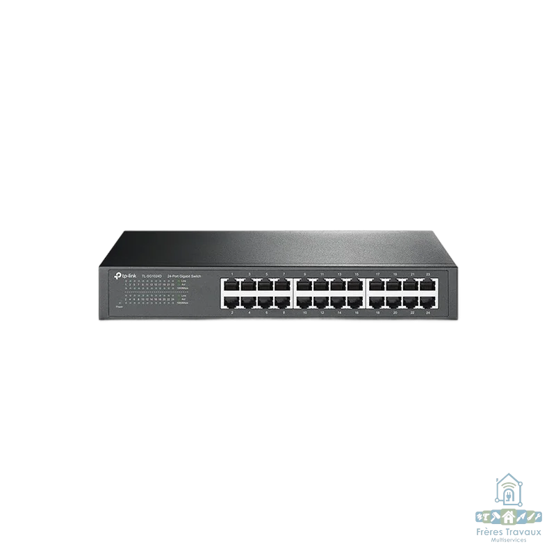 Switch rackable de bureau 24 ports Gigabit TP-link TL-SG1024D